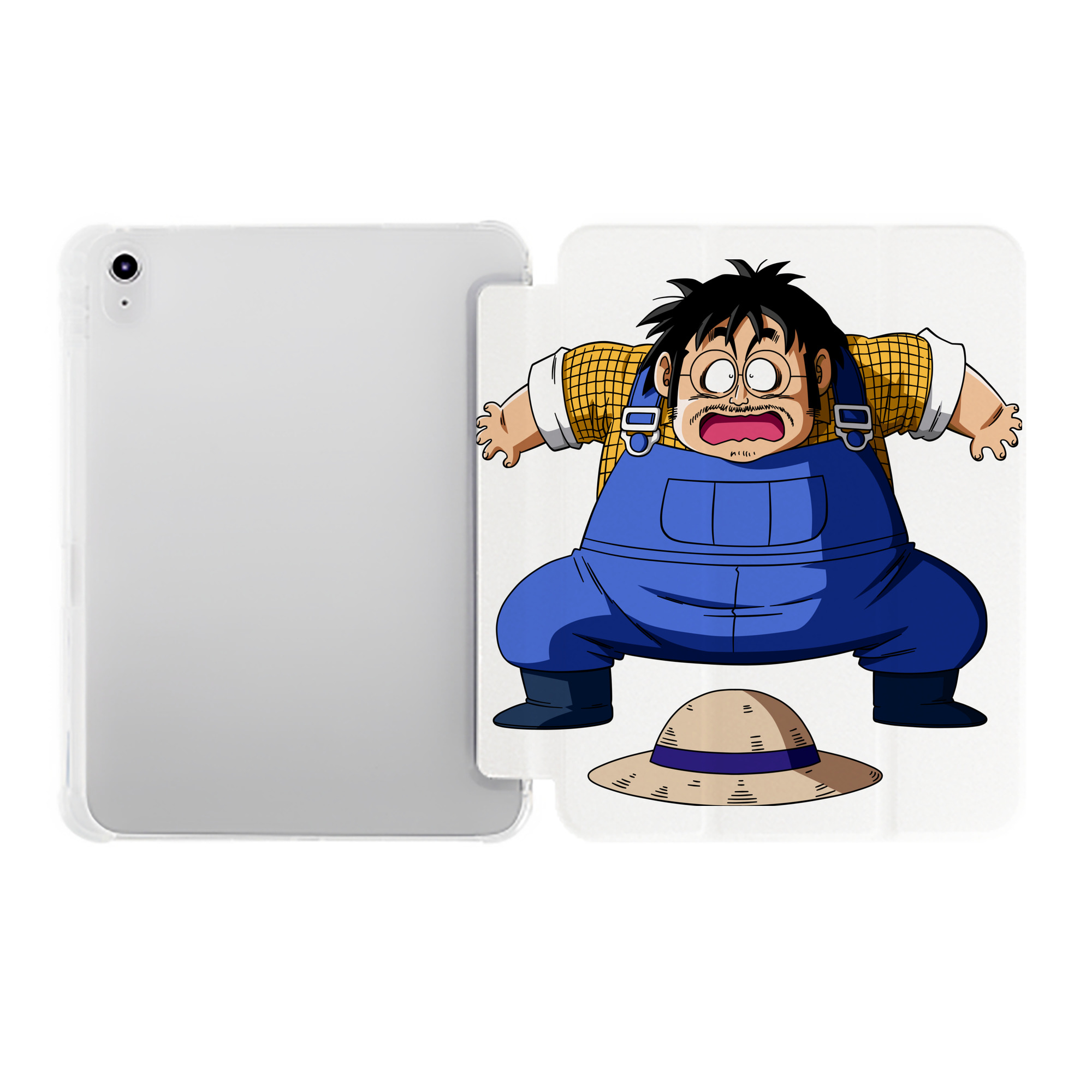 （画像用） ドラゴンボール DRAGON BALL IPad ケース ペン収納付き 三つ折りスタンド PUレザー×シリコン 対応機種9.5/10.5/10.9インチ